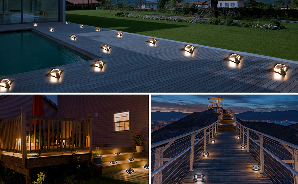Luz solar LED Bule/Cold White alimentada por bateria Ni-Mh de 1,2 V/600 MAH