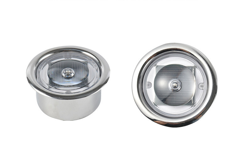 Lâmpada solar de terraço exterior 2V Voltagem 65*35 MM para iluminação de jardim