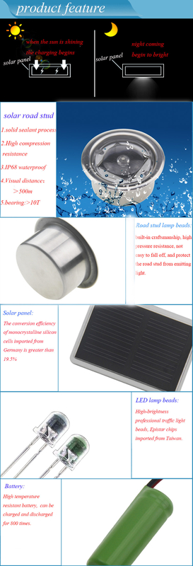 Lâmpada solar de terraço exterior 2V Voltagem 65*35 MM para iluminação de jardim