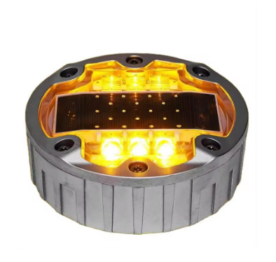 1150g Anti-UV Rodas de energia solar Rodas de energia solar resistentes à água IP68 Luzes LED para segurança rodoviária