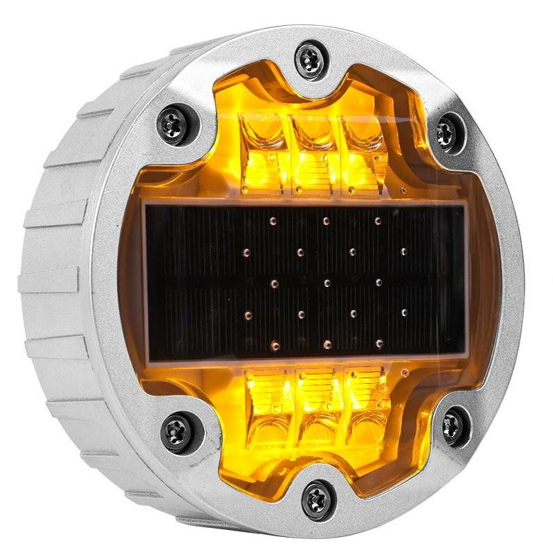 1150g Anti-UV Rodas de energia solar Rodas de energia solar resistentes à água IP68 Luzes LED para segurança rodoviária