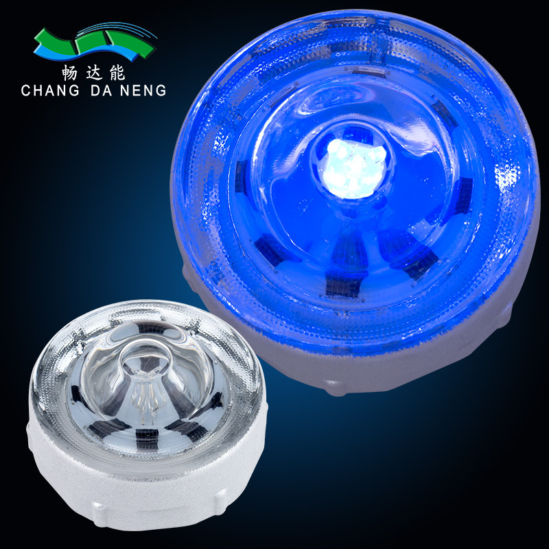 360 graus Vidro Temperado Rodoviário Studs Solar LED Rodoviário Studs Rodoviário Aviso Pavement Rodoviário Studs