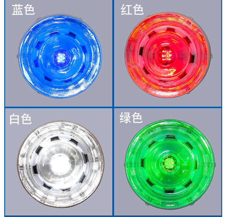 360 graus Vidro Temperado Rodoviário Studs Solar LED Rodoviário Studs Rodoviário Aviso Pavement Rodoviário Studs