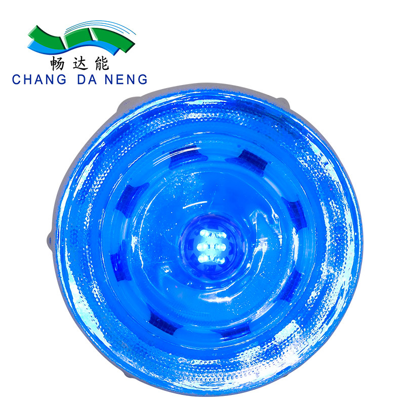 360 graus Vidro Temperado Rodoviário Studs Solar LED Rodoviário Studs Rodoviário Aviso Pavement Rodoviário Studs