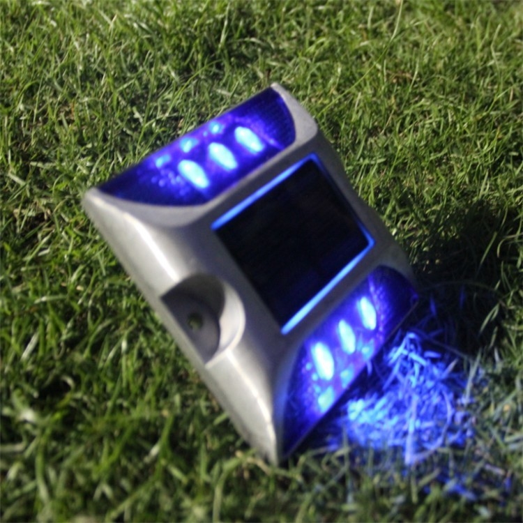 PBW Alumínio Solar Road Stud LED Solar Road Reflector para aviso de segurança