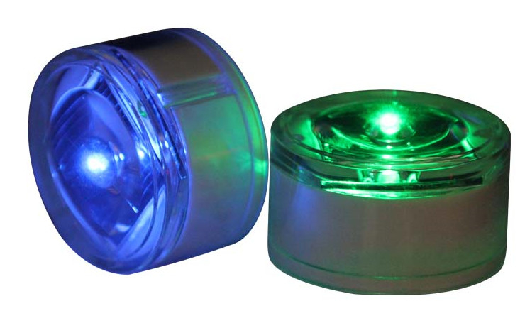 Alumínio Subterrâneo Rodas Solares Rodas Redondas Incorporadas LED Light Beacon Marcadores de Estrada