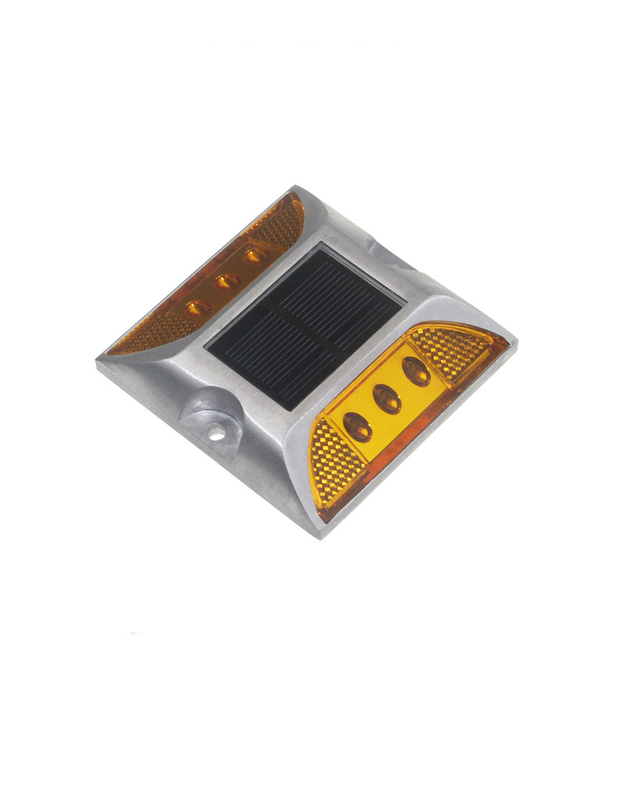 Cat Eye Alumínio Tráfego Solar Refletor Strobe Luz IP68 Rodovia Multicolor Solar Rodoviária Stud