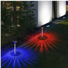 15 horas de tempo de trabalho Luz solar de jardim Luz LED para brilho duradouro