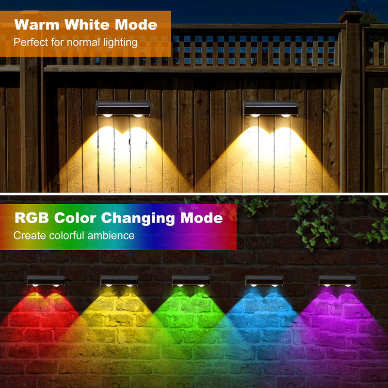 IP65 resistente à água 200g RGB luz LED para jardim constante brilhante e RGB modo de respiração