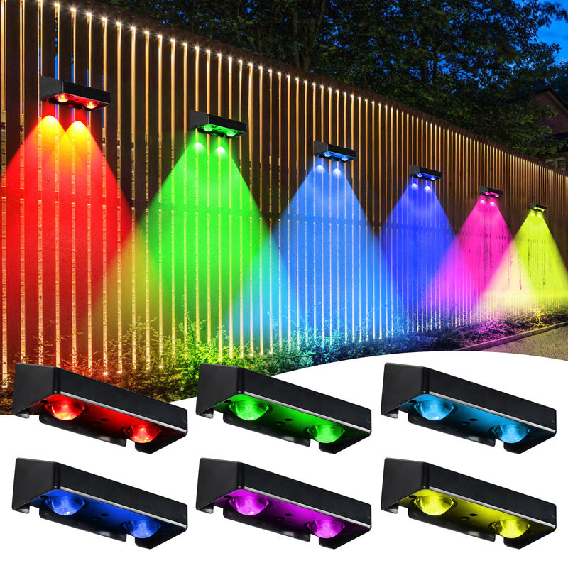IP65 resistente à água 200g RGB luz LED para jardim constante brilhante e RGB modo de respiração
