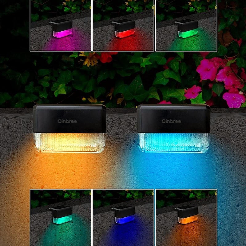 Iluminação solar de jardim resistente a intempéries Cct 3500K Quente Branco Monocristalino de Silício Painel Solar Económico