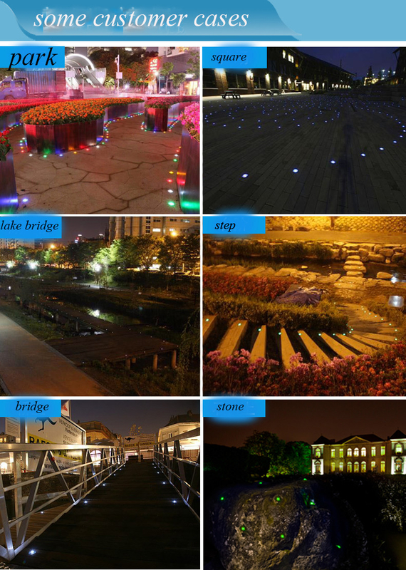 Mini LED Road Stud, Solar Road Maker com Flash ou Lâmpada de Aeroporto de Modo Estacionário