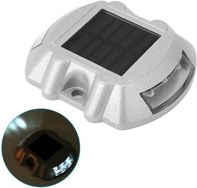 Refletores solares de estrada com adesivos ou parafusos montados LED Qty 2PCS por lado -20°C a 70°C