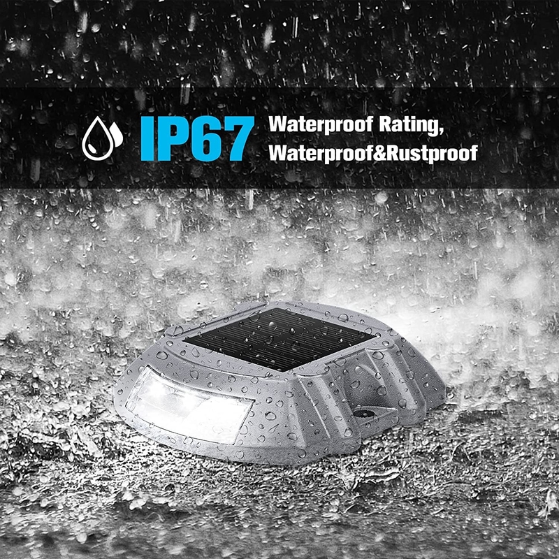 Refletores solares de estrada com adesivos ou parafusos montados LED Qty 2PCS por lado -20°C a 70°C