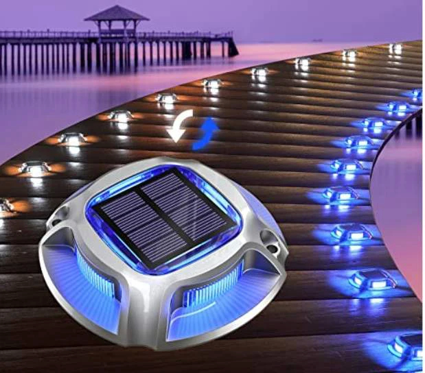 IP67 Iluminação solar à prova d'água com bateria 1.2V/600MAH Ni-Mh Bateria -20C- 60C para segurança e iluminação da doca