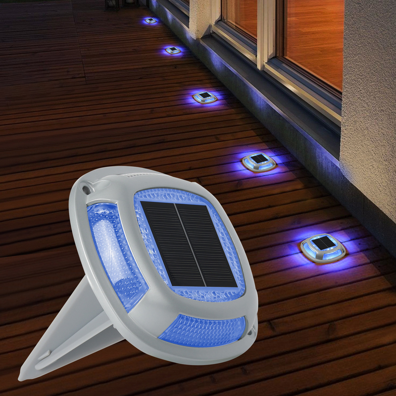 novo projeto solar led doca de jardim luz material de alumínio