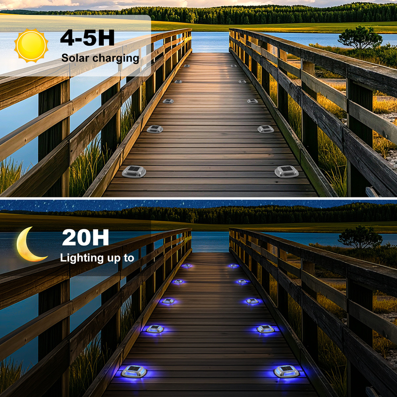 novo projeto solar led doca de jardim luz material de alumínio