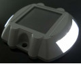 Luzes fdeck solares à prova d'água ip67 para jardim ou doca luzes led de calha solar ao ar livre