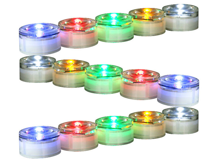 O jardim 1.2V conduzido posto solar plástico do PC ilumina exterior 40MA impermeável para a decoração