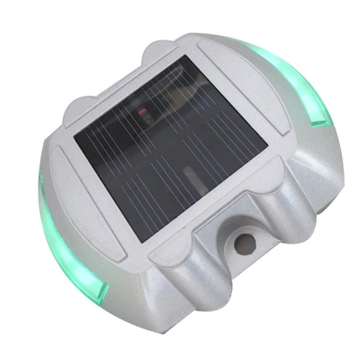 Da luz solar 12PCS da plataforma da liga de alumínio brilhante constante do diodo emissor de luz/piscamento