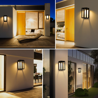 Branco frio branco morno solar exterior brilhante alto da luz IP68 da parede para a parede do jardim