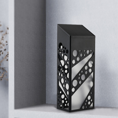 Jardim impermeável 280mA da luz de Led Solar Wall da cerca para a decoração