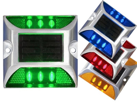 IP67 Segurança na estrada à prova d'água Energia solar LED Olho de gato Rodoviário refletor Rodoviário solar