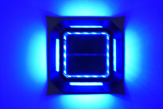 IP67 resistente à água luzes de terraço solar externo de segurança escada escada jardim terra trilha doca luz