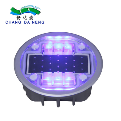 O parafuso prisioneiro solar de advertência da estrada do marcador de pista do diodo emissor de luz ilumina a liga de alumínio IP68 impermeável