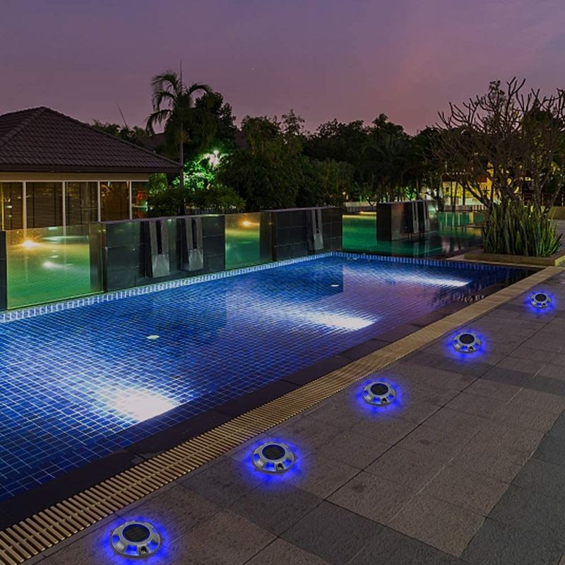 Alumínio de liga solar Rod Rod Stud com 6000K Alerta de luz do dia IP67 à prova d'água e 2 anos de garantia