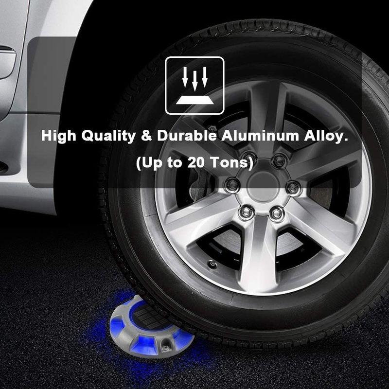 Alumínio de liga solar Rod Rod Stud com 6000K Alerta de luz do dia IP67 à prova d'água e 2 anos de garantia