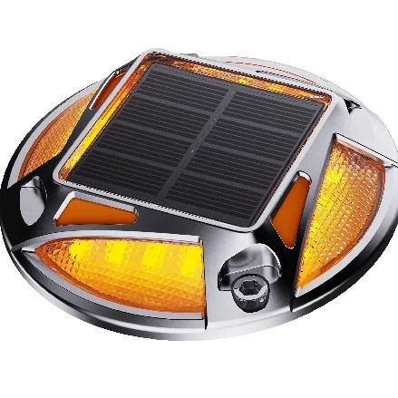 Alumínio LED à prova d'água Solar Road Stud com 12 LEDs para a segurança do tráfego na estrada em -20-70°C