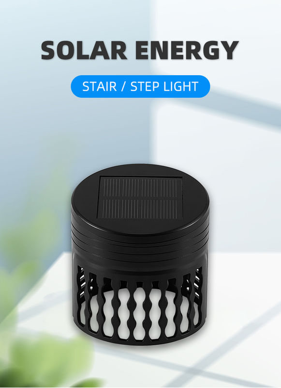 50000 horas de vida útil Luz de vedação solar com ângulo de raio de 120 ° e garantia de 2 anos para decoração de jardim ao ar livre
