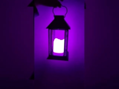 lamtern solar do RGB do projeto novo