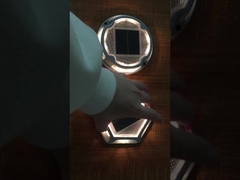 as luzes solares da doca comparam