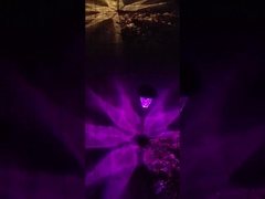 Paisagem impermeável do rés do chão IP65 que ilumina luzes postas solares da paisagem