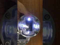 o gato solar a estrada dos olhos que dos ornamento do jardim enche o trilho da plataforma 1200mah ilumina-se para exterior