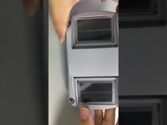 Luzes de deck solar de alumínio ao ar livre sem fio para caminho de jardim