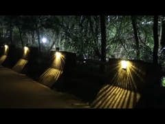 Cerca solar Lights KF15 do jardim