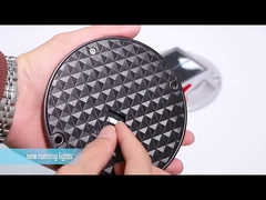 Painel solar Monocrystalline solar impermeável de IP68 Spike Light para o trajeto do jardim